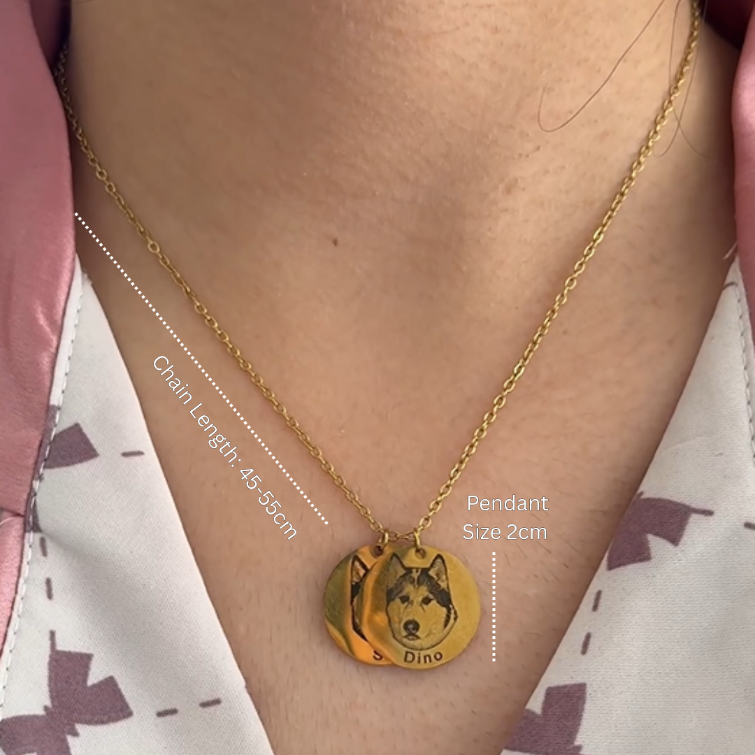 Pet Face Necklace